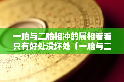 一胎与二胎相冲的属相看看只有好处没坏处（一胎与二胎相冲怎么办）