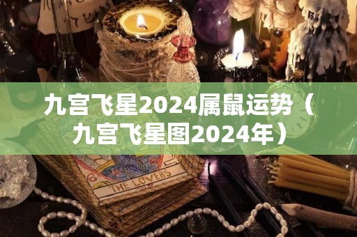 九宫飞星2024属鼠运势（九宫飞星图2024年）