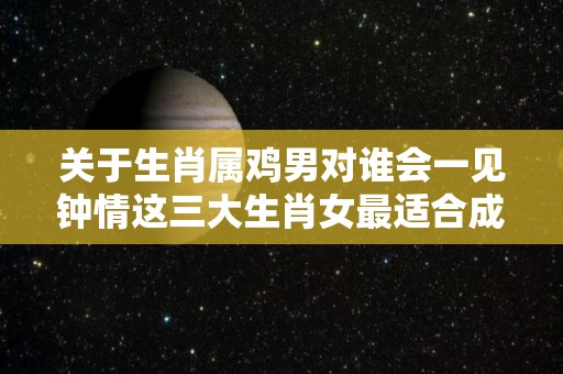 关于生肖属鸡男对谁会一见钟情这三大生肖女最适合成为一生的伴侣！的信息