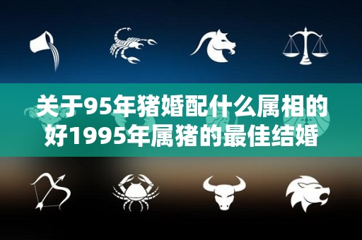 关于95年猪婚配什么属相的好1995年属猪的最佳结婚对象的信息