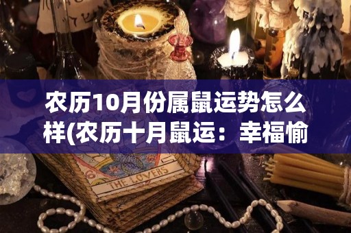 农历10月份属鼠运势怎么样(农历十月鼠运：幸福愉快的生活将会到来)