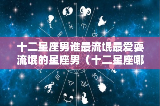 十二星座男谁最流氓最爱耍流氓的星座男（十二星座哪个星座最流氓）
