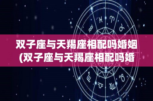 双子座与天羯座相配吗婚姻(双子座与天羯座相配吗婚姻怎么样)