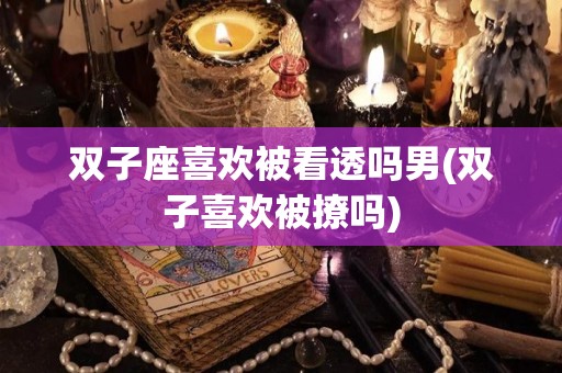 双子座喜欢被看透吗男(双子喜欢被撩吗)