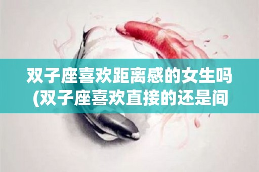 双子座喜欢距离感的女生吗(双子座喜欢直接的还是间接的)