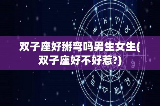 双子座好掰弯吗男生女生(双子座好不好惹?)