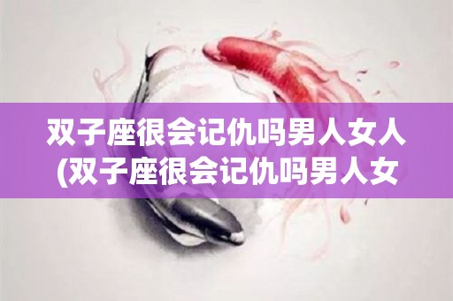 双子座很会记仇吗男人女人(双子座很会记仇吗男人女人会喜欢吗)