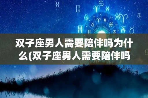 双子座男人需要陪伴吗为什么(双子座男人需要陪伴吗为什么不回信息)