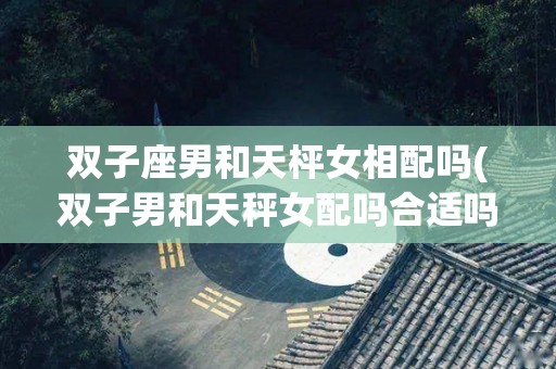 双子座男和天枰女相配吗(双子男和天秤女配吗合适吗)