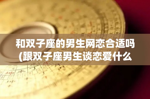 和双子座的男生网恋合适吗(跟双子座男生谈恋爱什么感觉)