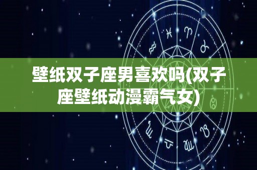 壁纸双子座男喜欢吗(双子座壁纸动漫霸气女)