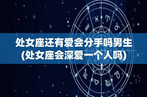 处女座还有爱会分手吗男生(处女座会深爱一个人吗)