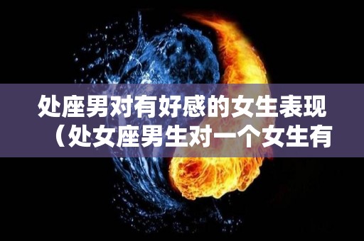 处座男对有好感的女生表现（处女座男生对一个女生有好感的表现）