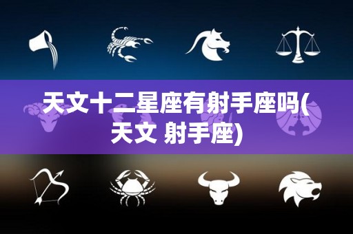 天文十二星座有射手座吗(天文 射手座)