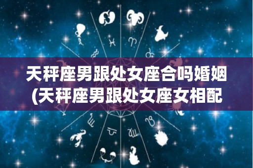 天秤座男跟处女座合吗婚姻(天秤座男跟处女座女相配吗)