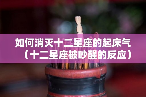 如何消灭十二星座的起床气（十二星座被吵醒的反应）