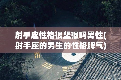 射手座性格很坚强吗男性(射手座的男生的性格脾气)