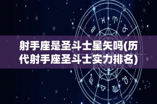 射手座是圣斗士星矢吗(历代射手座圣斗士实力排名)