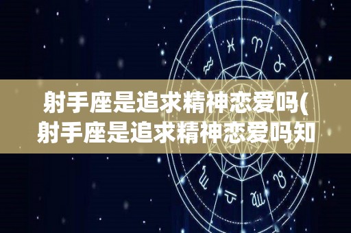 射手座是追求精神恋爱吗(射手座是追求精神恋爱吗知乎)