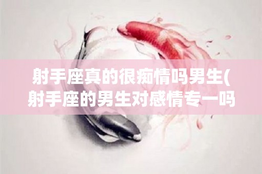 射手座真的很痴情吗男生(射手座的男生对感情专一吗)