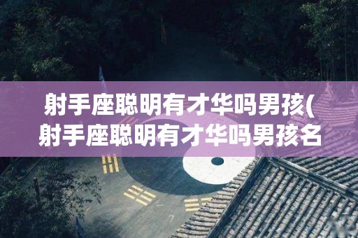 射手座聪明有才华吗男孩(射手座聪明有才华吗男孩名字)
