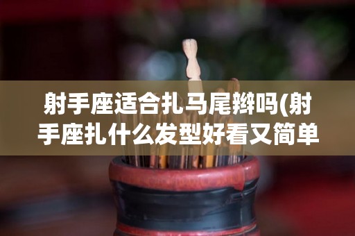 射手座适合扎马尾辫吗(射手座扎什么发型好看又简单)
