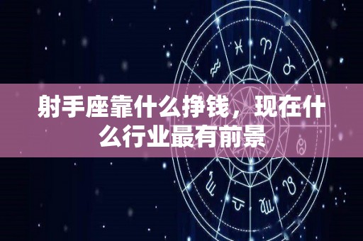 射手座靠什么挣钱，现在什么行业最有前景