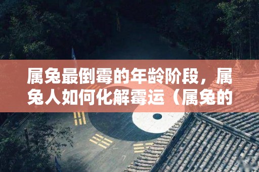 属兔最倒霉的年龄阶段，属兔人如何化解霉运（属兔的这几年很倒霉的）