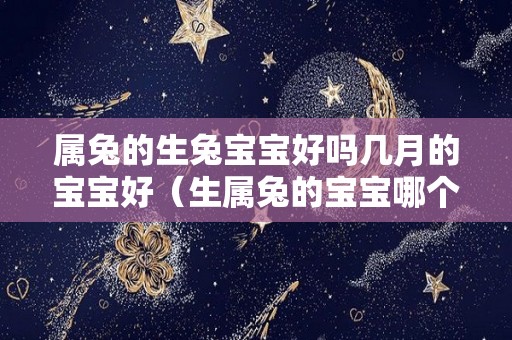 属兔的生兔宝宝好吗几月的宝宝好（生属兔的宝宝哪个月最好）