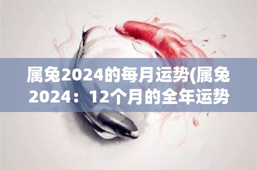属兔2024的每月运势(属兔2024：12个月的全年运势)