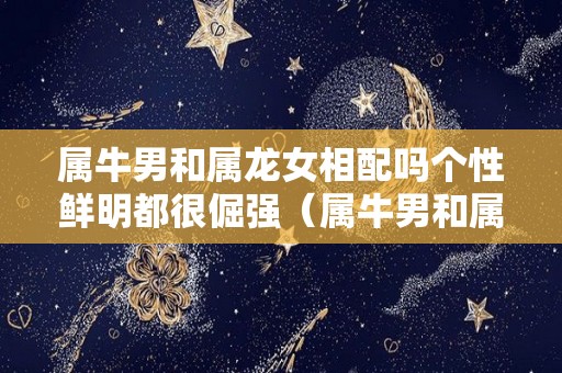 属牛男和属龙女相配吗个性鲜明都很倔强（属牛男和属龙女合不合适）