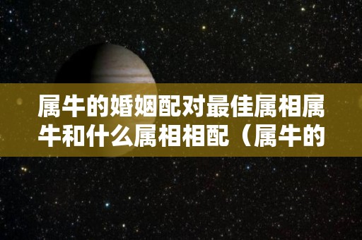 属牛的婚姻配对最佳属相属牛和什么属相相配（属牛的婚姻属相配对大全）