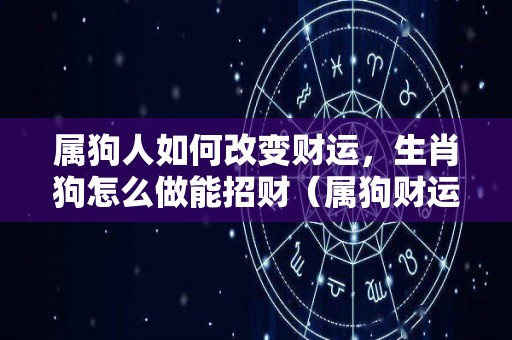 属狗人如何改变财运，生肖狗怎么做能招财（属狗财运不好怎么转运招财）