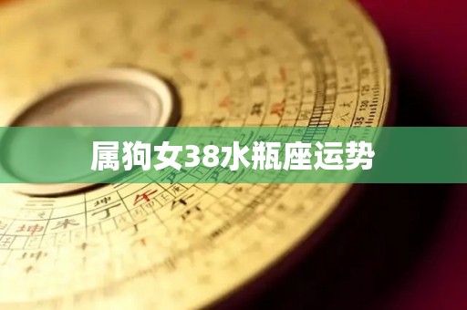 属狗女38水瓶座运势
