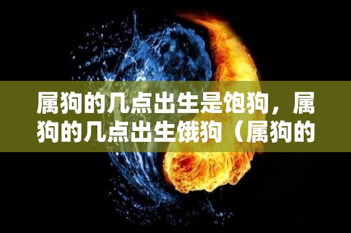 属狗的几点出生是饱狗，属狗的几点出生饿狗（属狗的几点出生好时辰）