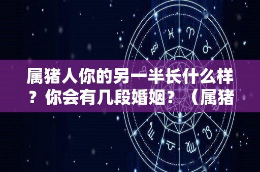 属猪人你的另一半长什么样？你会有几段婚姻？（属猪人的婚姻与爱情）