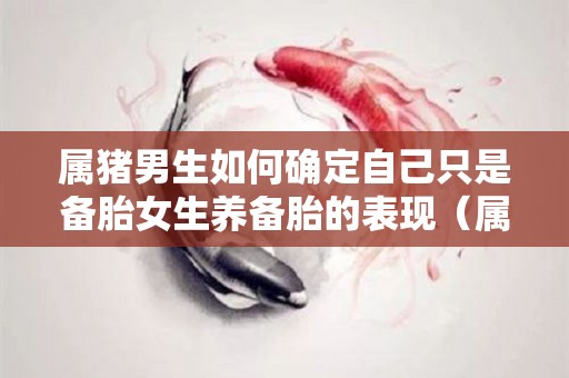 属猪男生如何确定自己只是备胎女生养备胎的表现（属猪男追女孩的方式）