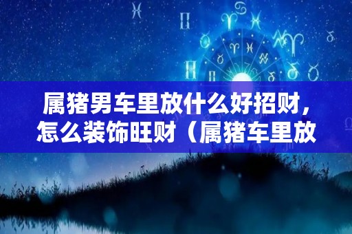 属猪男车里放什么好招财，怎么装饰旺财（属猪车里放什么吉祥物）