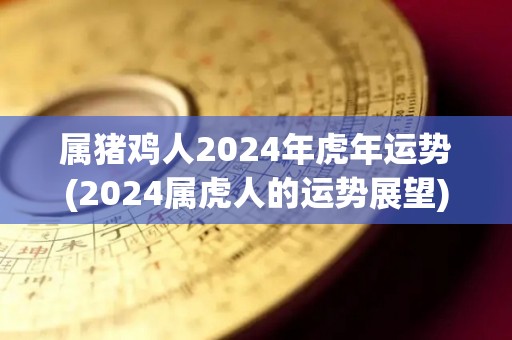 属猪鸡人2024年虎年运势(2024属虎人的运势展望)