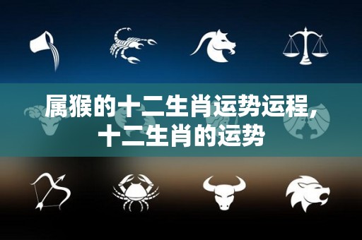 属猴的十二生肖运势运程,十二生肖的运势