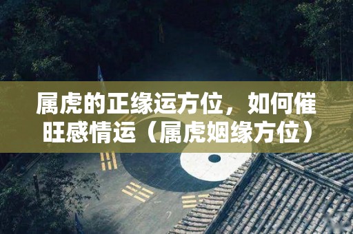 属虎的正缘运方位，如何催旺感情运（属虎姻缘方位）