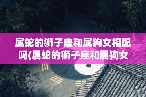 属蛇的狮子座和属狗女相配吗(属蛇的狮子座和属狗女相配吗好吗)