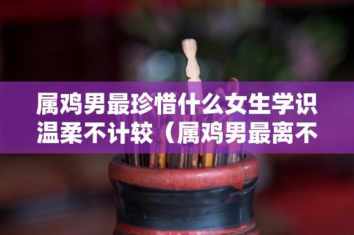 属鸡男最珍惜什么女生学识温柔不计较（属鸡男最离不开什么样的女人）