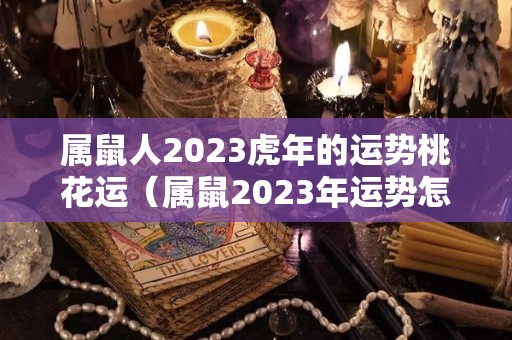 属鼠人2023虎年的运势桃花运（属鼠2023年运势怎么样）