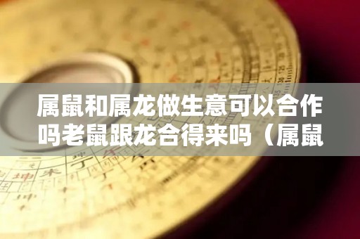 属鼠和属龙做生意可以合作吗老鼠跟龙合得来吗（属鼠和属龙的合伙做生意好不好）