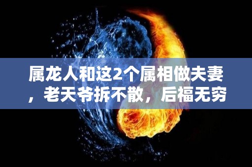 属龙人和这2个属相做夫妻，老天爷拆不散，后福无穷（属龙和属龙适合做夫妻吗）
