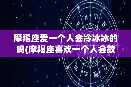 摩羯座爱一个人会冷冰冰的吗(摩羯座喜欢一个人会故意冷落吗)