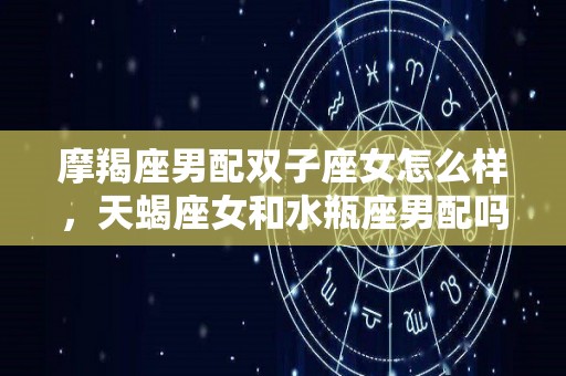 摩羯座男配双子座女怎么样，天蝎座女和水瓶座男配吗