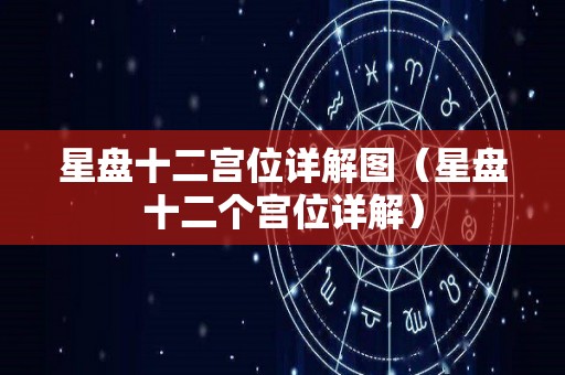星盘十二宫位详解图（星盘十二个宫位详解）