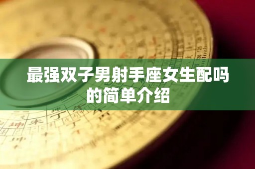 最强双子男射手座女生配吗的简单介绍